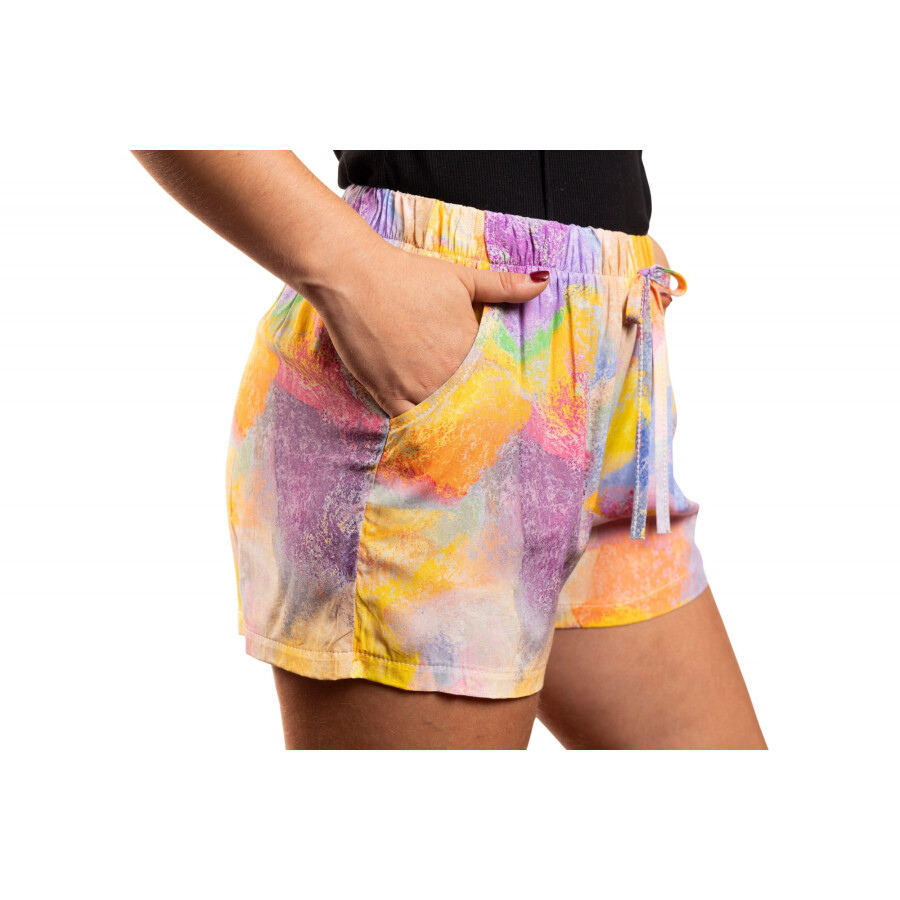 CHERRY SHORT PRINT PRINTCOLOR