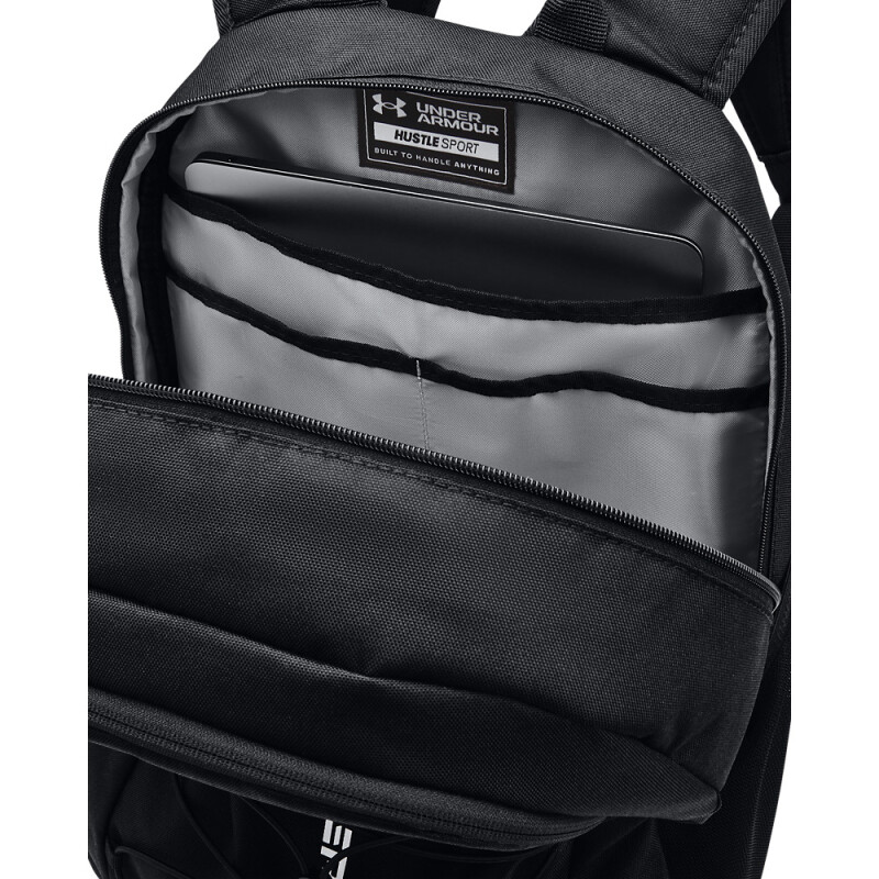 UA Hustle Sport Backpack BLK-001