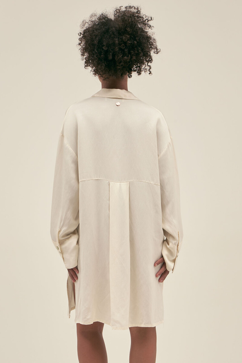MARTI LONG SHIRT Cream