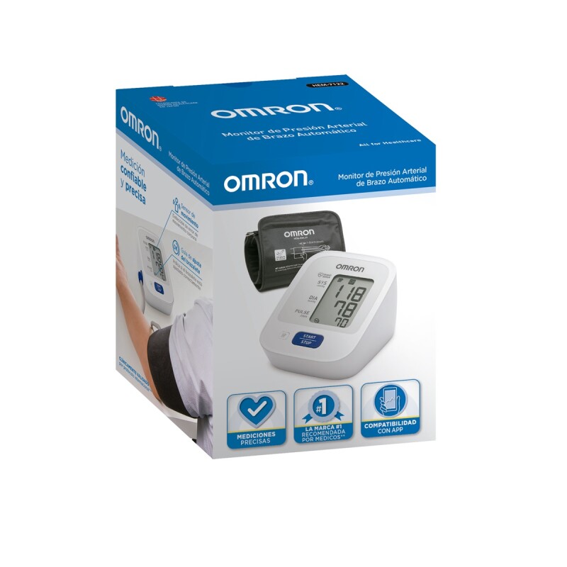 Monitor De Presión Automático Omron Para Brazo Hem7122 Monitor De Presión Automático Omron Para Brazo Hem7122