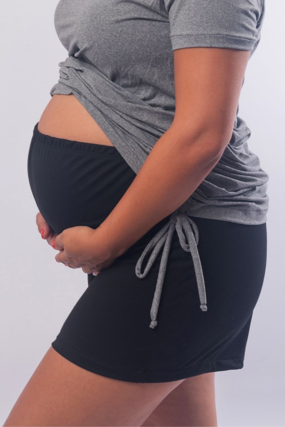 Short Maternal Ivana Gris