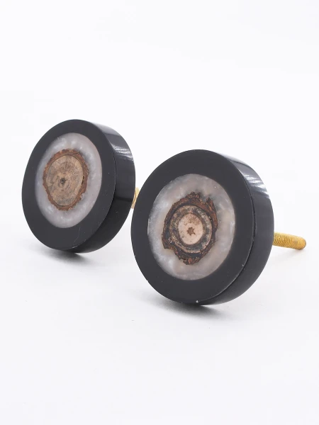 TIRADOR PARA MUEBLES ARJUN SET X2 NEGRO