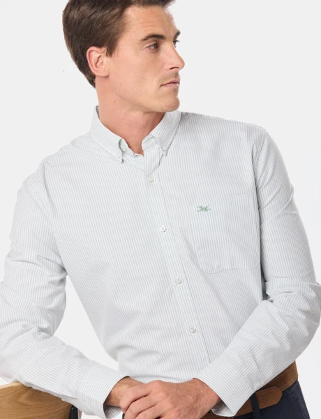 CAMISA OXFORD Verde