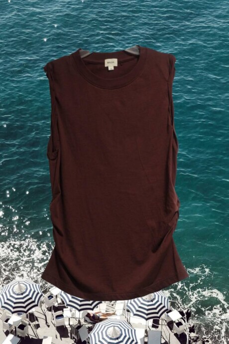 Musculosa Lina Café Musculosa Lina Café