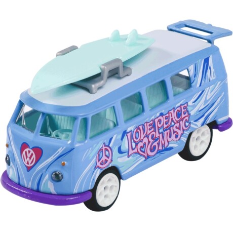 Autos de metal Deluxe con estuche: Volkswagen T1 Peace