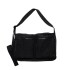 Cartera morral bolsillos al frente tipo cargo Black