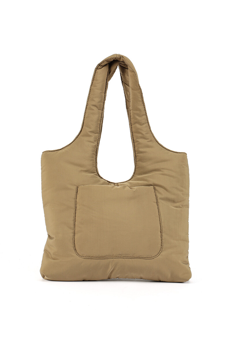 Cartera Canela Verde oliva