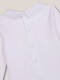 Body De Circular Con Cuello Popelin Blanco Optico