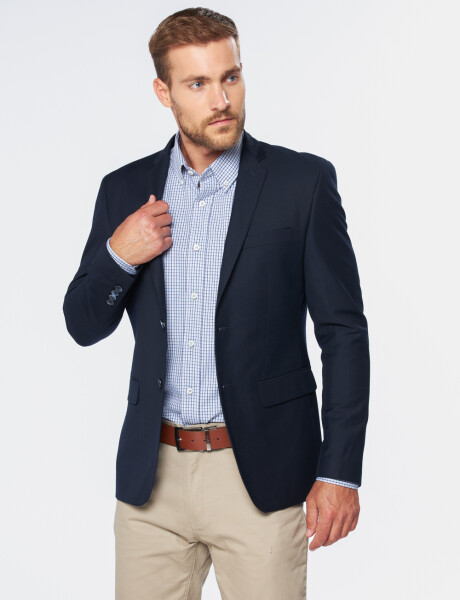 SACO SPORT SLIM FIT Azul