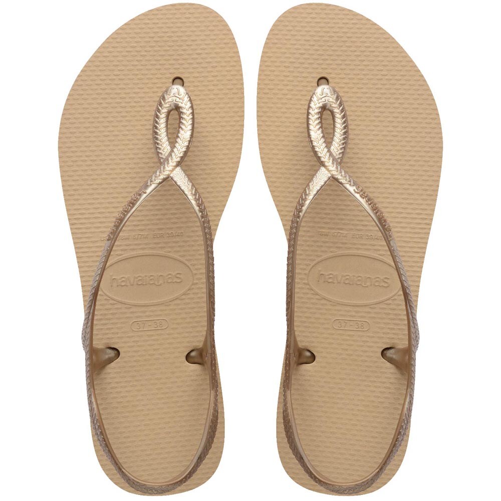 Sandalias Havaianas Luna FC Mujer Gris Arena