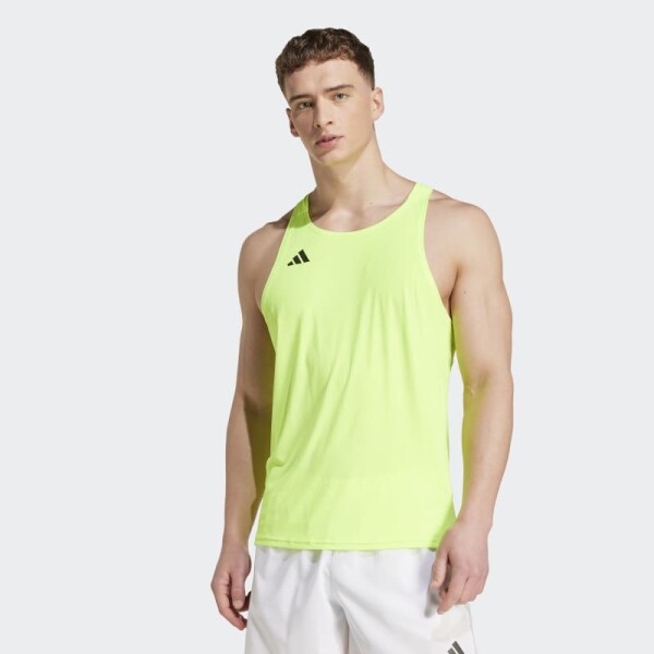 Musculosa Adidas Adizero Amarillo