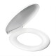 Asiento de inodoro Confort Eco BLANCO