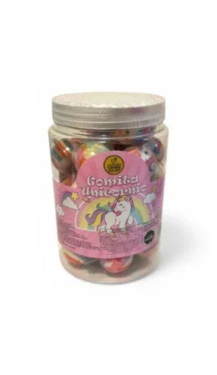 GOMITAS CAPSULAS UNICORNIOS 30PC 300GRS (POTE CHICO) 