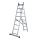GALOX ESCALERA ALUMINIO COLISA PANTHER 2 SECCIONES x 8 ESCALONES Galox Escalera Aluminio Colisa Panther 2 Secciones X 8 Escalones