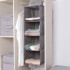OUTLET Organizador ropero perchero 4 estantes 30*30*80 cm Outlet Organizador Ropero Perchero 4 Estantes 30*30*80 Cm