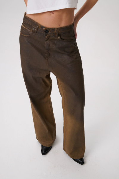 JEAN BAGGY WOLF Marron