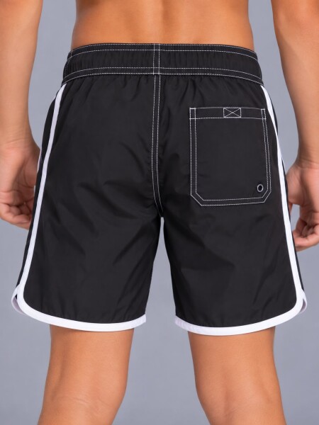 BERMUDA QUIKSILVER 80505 NIÑO NEGRO
