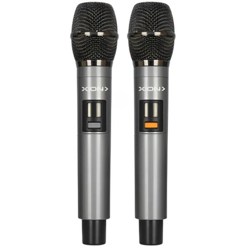 Microfono de Mano Wireless Xion XI-MICWDUO Con 2 Microfono Microfono de Mano Wireless Xion XI-MICWDUO Con 2 Microfono