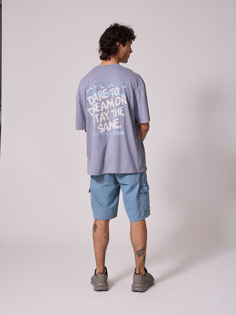 T-SHIRT MITON DIXIE Gris Claro