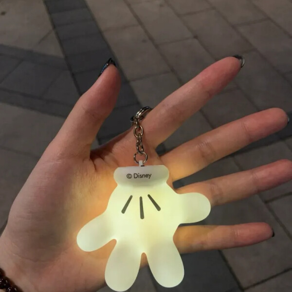 Llavero guante LED Mickey Llavero guante LED Mickey