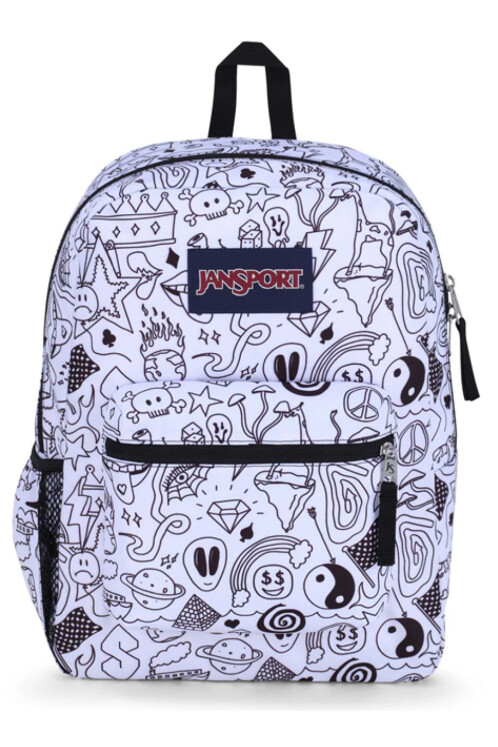 MOCHILA JANSPORT CROSS TOWN BROKEN BROADCAST