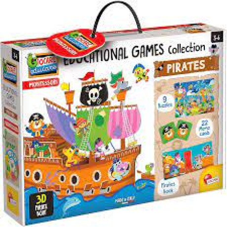Colección de Juegos Educativos-Pirata Colección de Juegos Educativos-Pirata