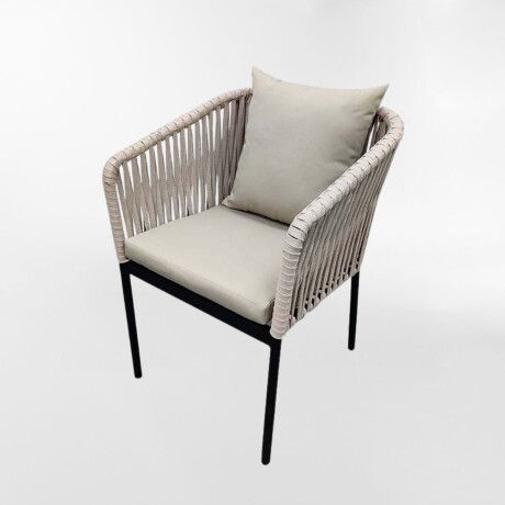 SILLA DE EXTERIOR ALOE Gris