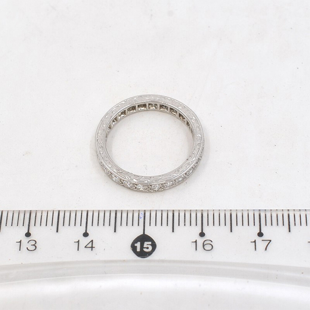 Anillo Sin Fin En Oro 18K Y Brillantes Anillo Sin Fin En Oro 18K Y Brillantes