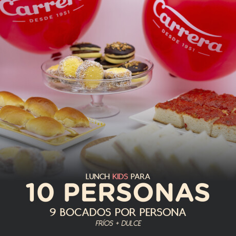 Lunch Kids 10 personas 000
