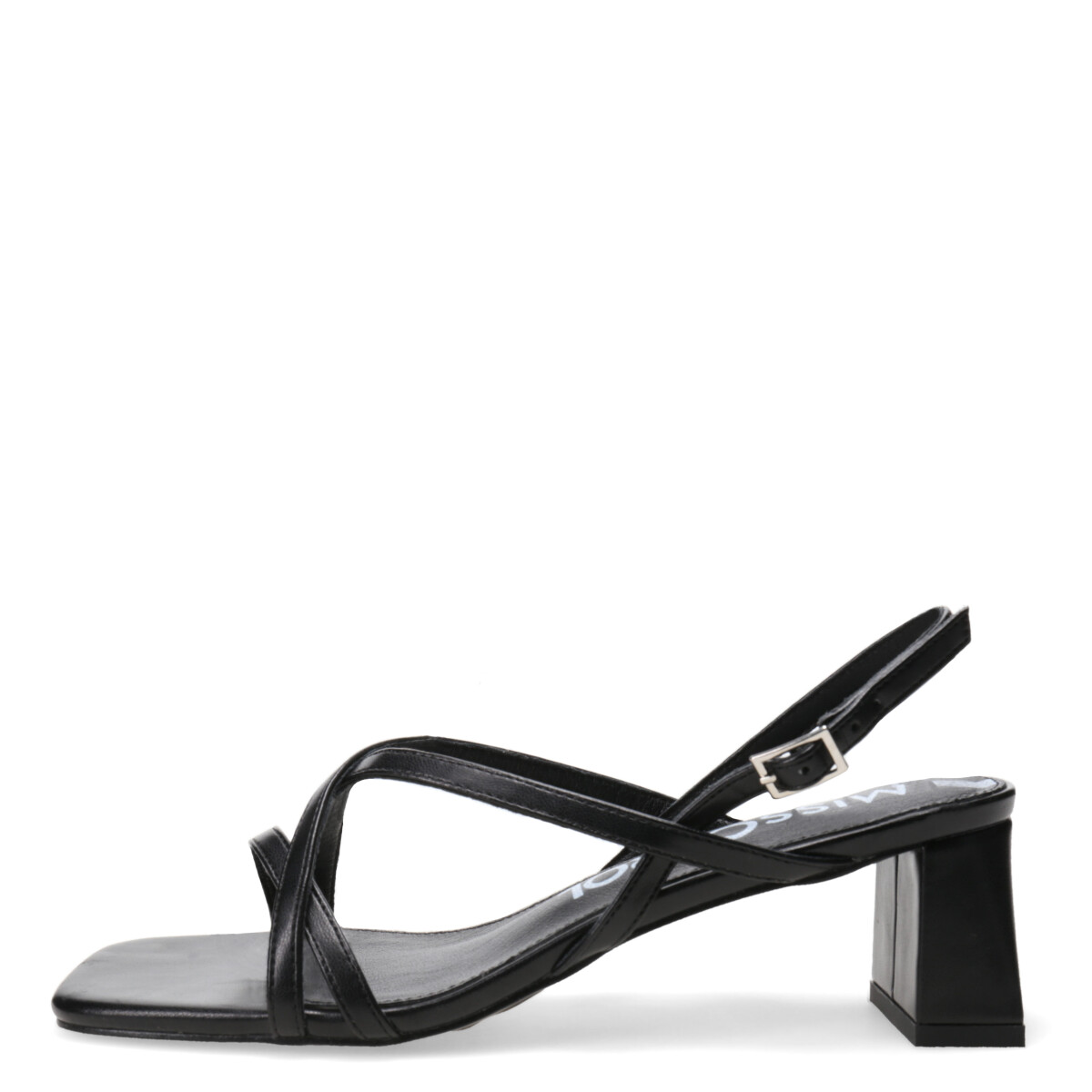 Sandalia LURAK taco bajo MissCarol - Black 