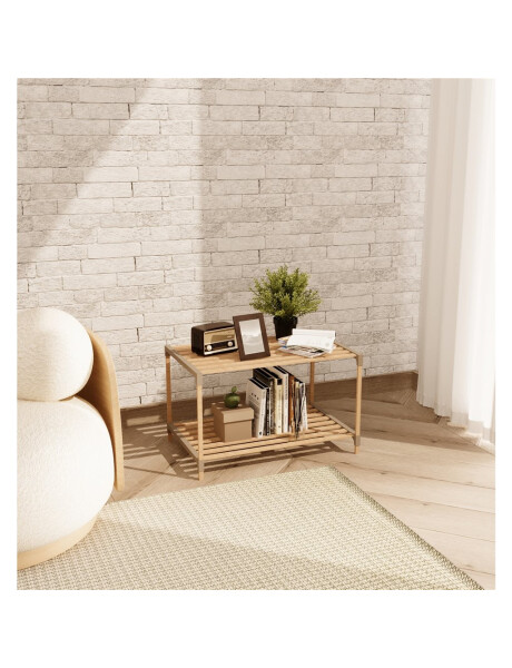 ESTANTERIA 2 NIVELES 45X33X66CM MADERA ESTANTERIA 2 NIVELES 45X33X66CM MADERA