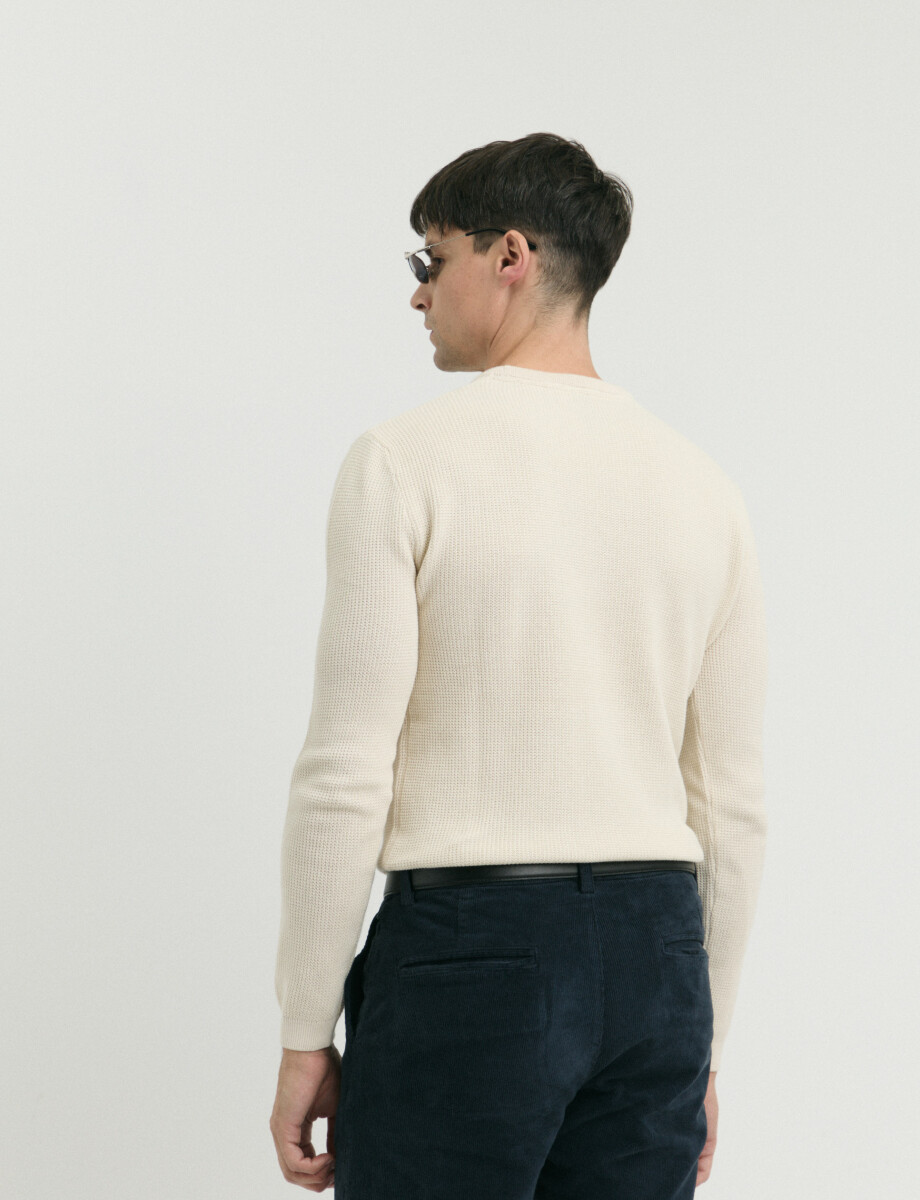 470169 SWEATER FERAUD Natural