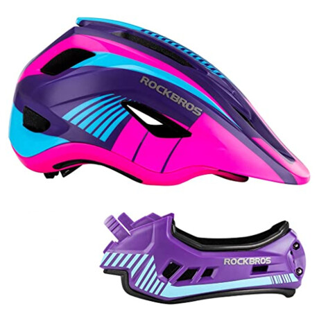 Casco Rockbros Infantil Para Bicicleta Diseño 2 en 1 001