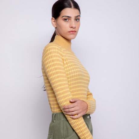 POLERA EVA Amarillo Oliva