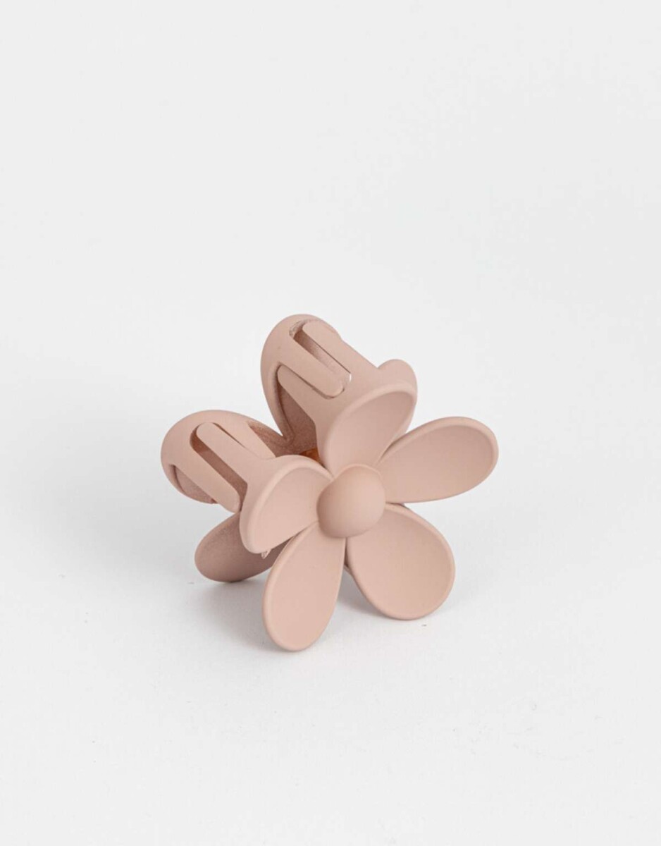 Broche Flor - Rosa Oscuro 