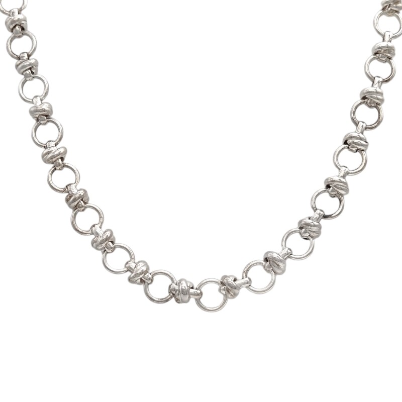 Cadena Rolo nudo-Plata 925-Sin Piedra-CD3228 Sinpiedra