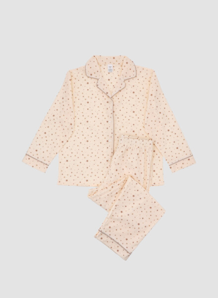 Pijama wincy estrellas Beige