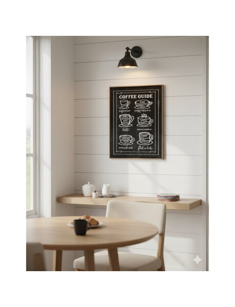 CUADRO 40x50cm MARCO COFFEE GUIDE CUADRO 40x50cm MARCO COFFEE GUIDE