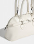 Bowling Tendencia Cartera Bowling Con Arandelas - Blanco Crudo