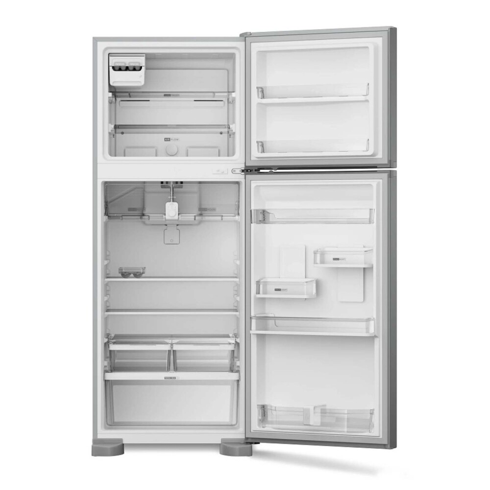 HELADERA TOP MOUNT FRIO SECO FRIO-SECO GRIS WHIRLPOOL XPERT INVERTER WRM56CKDIM