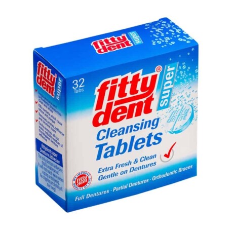 Fittydent Tabletas Limpiadoras Fittydent Tabletas Limpiadoras