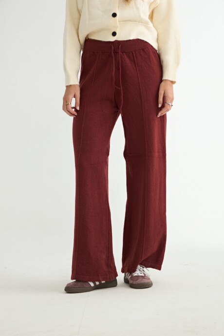 PANTALÓN TULIPA T2 BORDO
