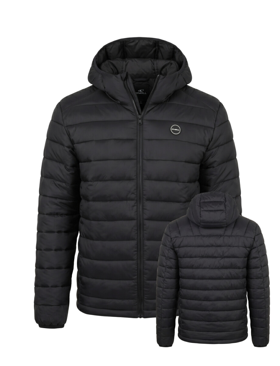 Campera Puffer O'Neill Windbreaker - Negro 
