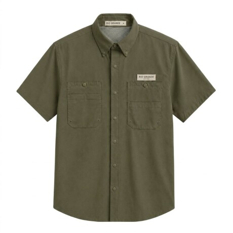 CAMISA MANGA CORTA FISHING VERDE CAMISA MANGA CORTA FISHING VERDE