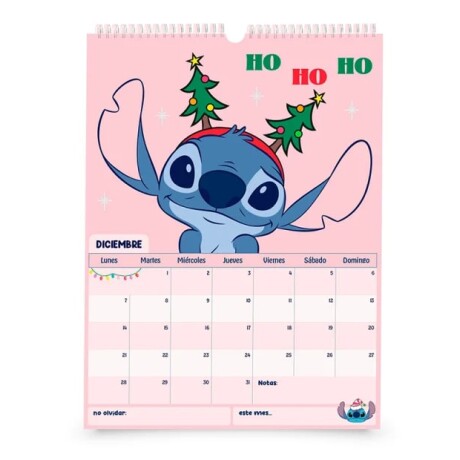 Calendario Mooving Personajes 2026 Stitch Calendario Mooving Personajes 2026 Stitch