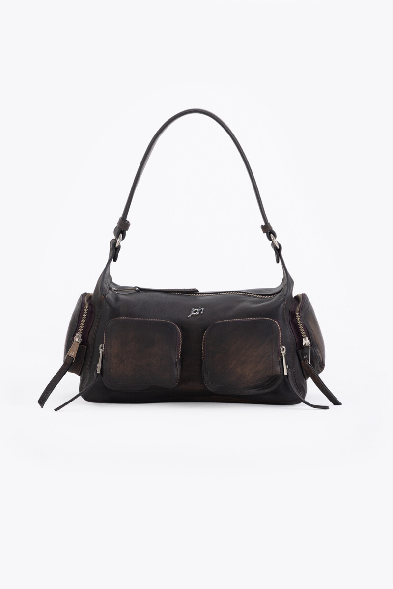 CARTERA STONE Chocolate