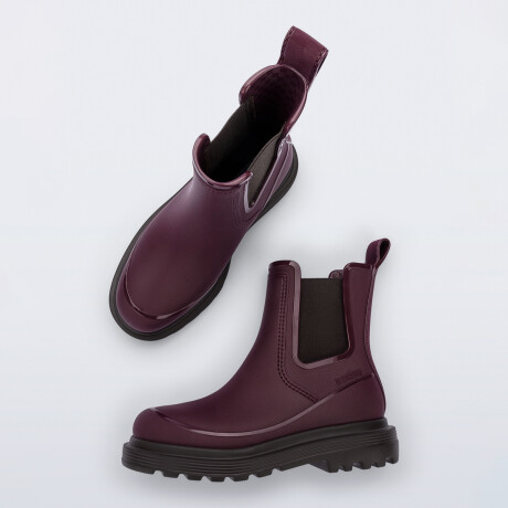 Botas Melissa de Dama - NOIR BOOT - 37990BV648 MARRON/GRANATE
