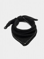 Pañuelo Multifuncional Detalles Metálicos negro