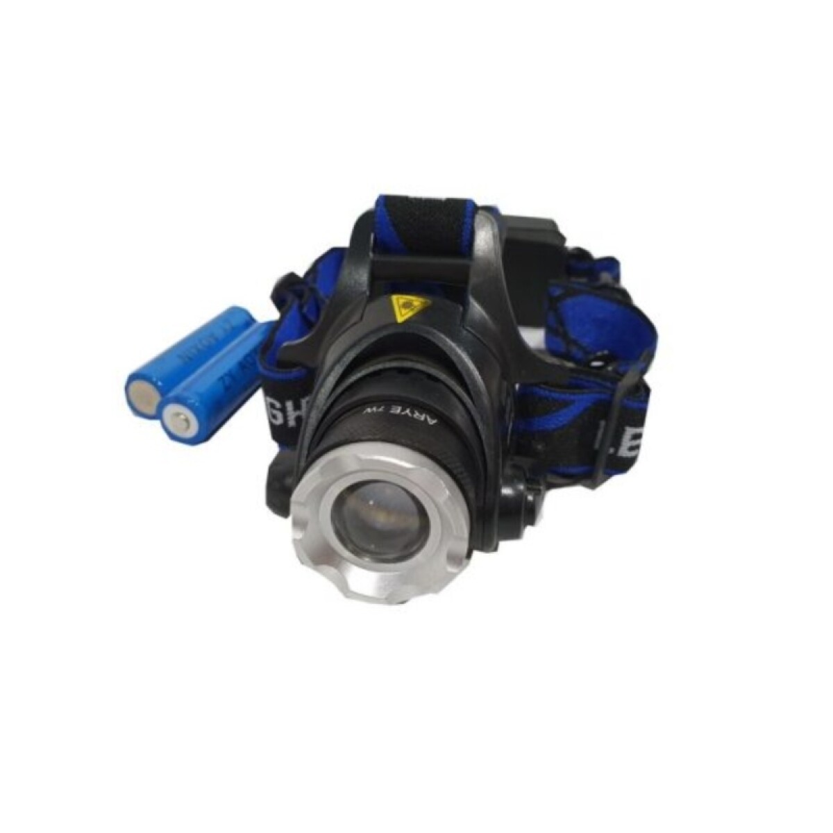 Linterna minera foco con zoom recargable 7W dos baterias — Magnum