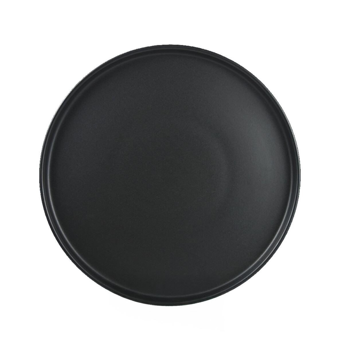 PLATO DE MESA STONEWARE D26.5x2CM TOKIO NEGRO 